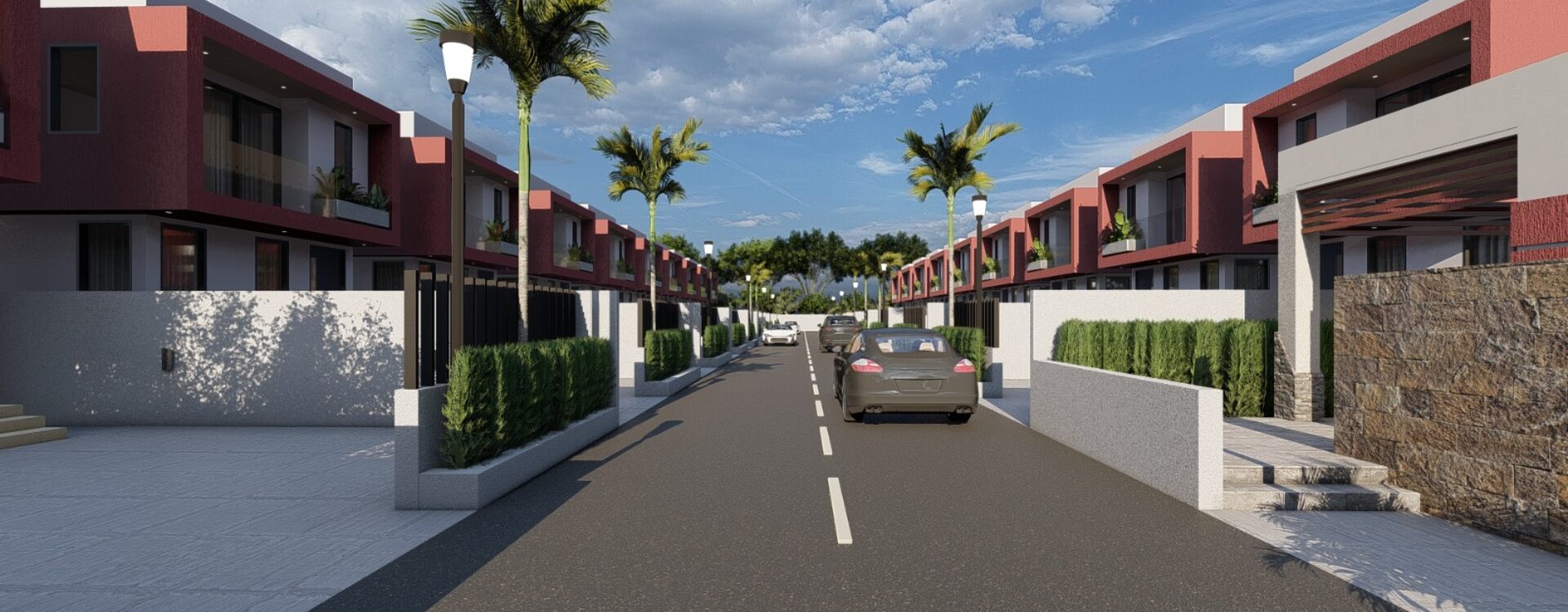 Four-Bedroom Townhomes with Pool for Sale in East Legon Hills